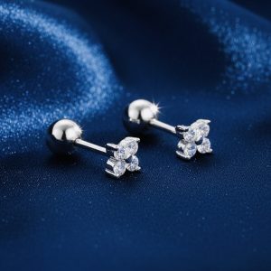 Bông tai hoa 4 cánh