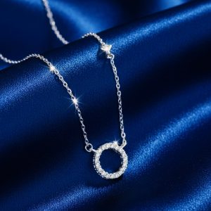 Dây chuyền mặt tròn vv1